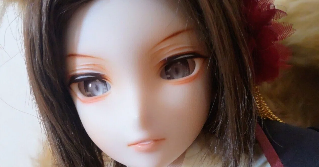 毛利元就のドール作ってみた②【ウィッグセット、メイクリテイク
