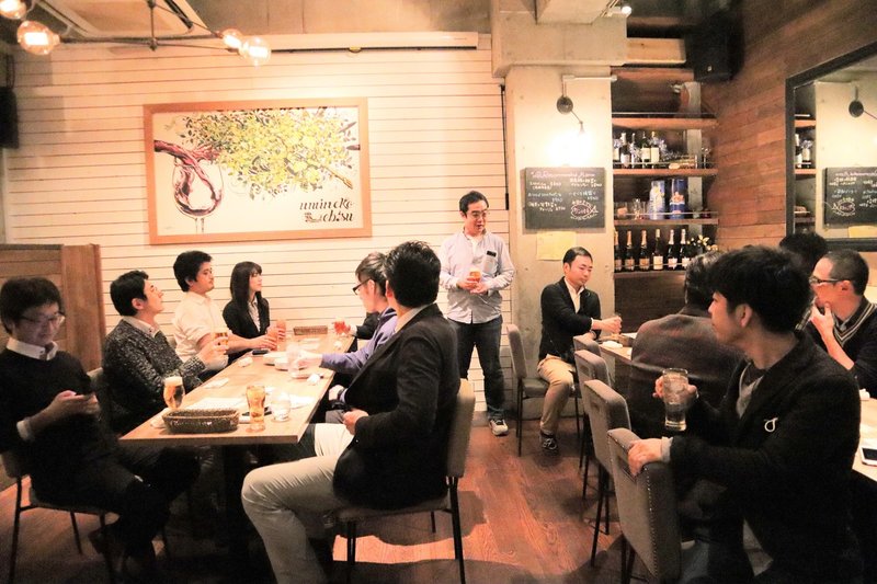 恵比寿の ウミネコエビス で18年忘年会 ラフなひとこと 目黒にあるsesエンジニアの会社です Note 恵比寿の ウミネコエビス で18年忘年会 ラフなひとこと 目黒にあるsesエンジニアの会社です Note