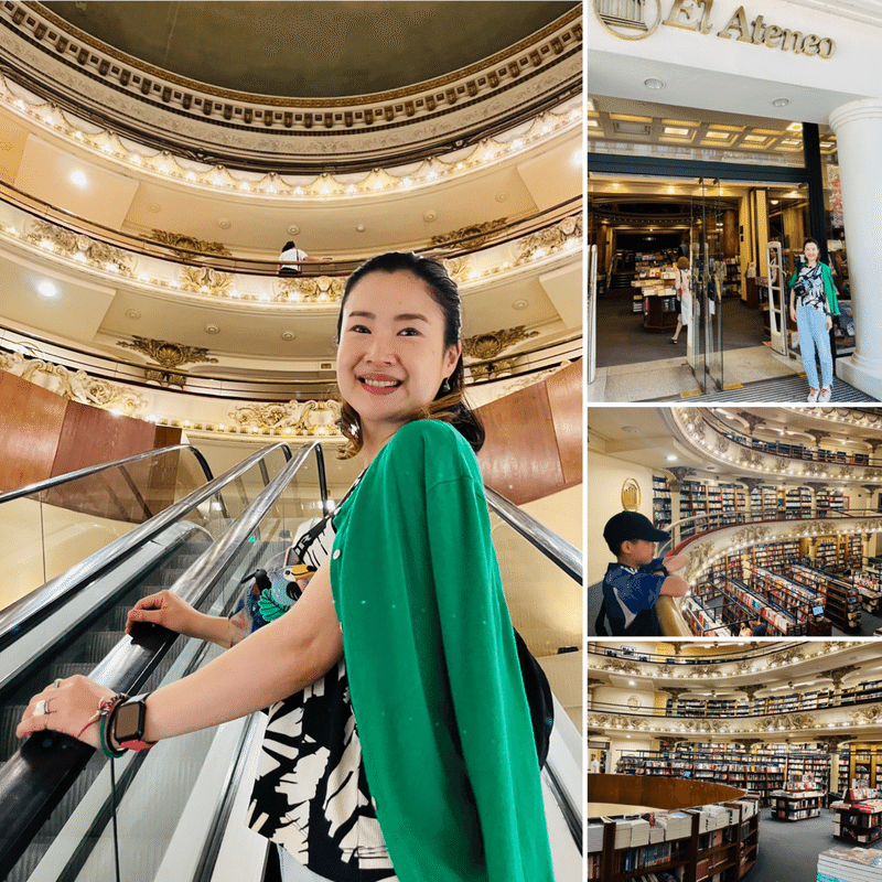 El Ateneo Grand Splendidの内部の様子