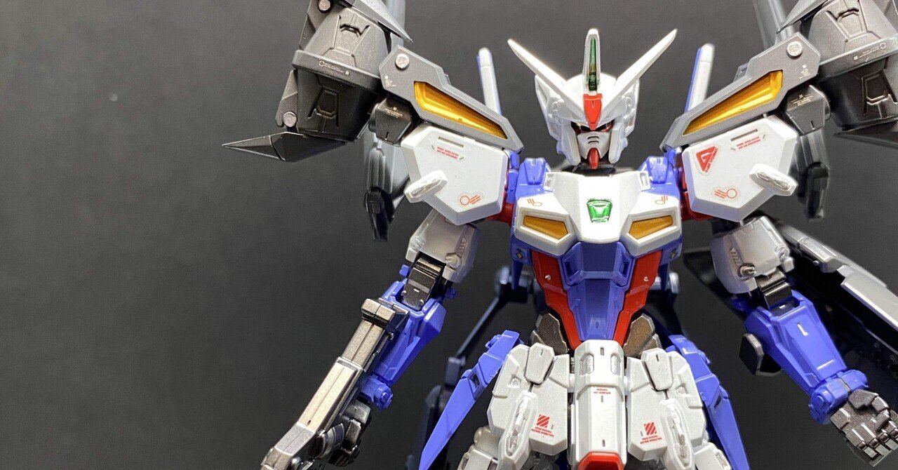 HGガンダム ジェミナス 01を2日間で全塗装してみた。