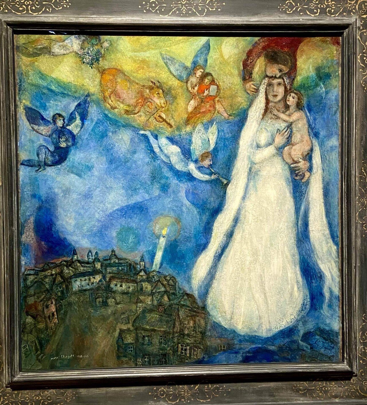 七宝焼 シャガールの絵画のモチーフ 七宝焼 シャガールの絵画のモチーフ