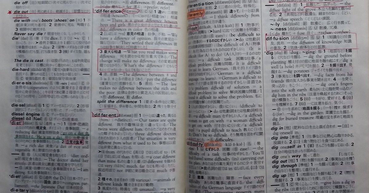 【楽ギフ_のし宛書】 辞書遍歴(英和辞典と私)、そして、とても嬉しいお知らせ😄｜山根 語学・辞書・学習参考書