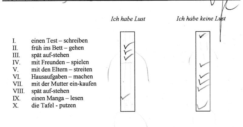 中学　ドイツ語勉強　１６　