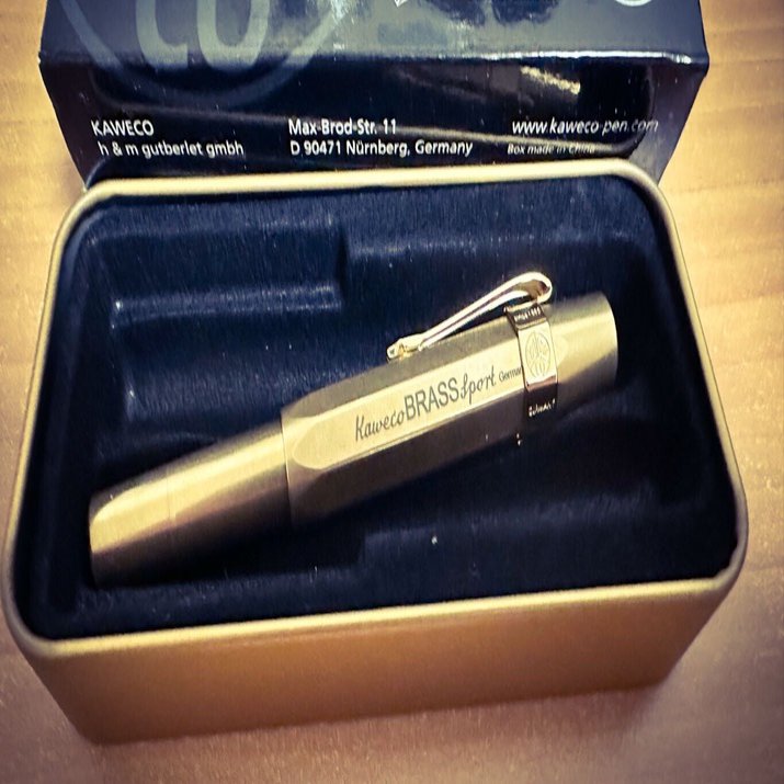 カヴェコのブラススポーツ万年筆を買った｜nil
