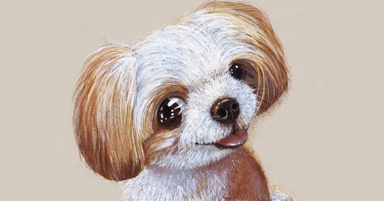 絵画がシャッターアートに！！】オーダー絵画☆愛犬シーズー「ハッピー