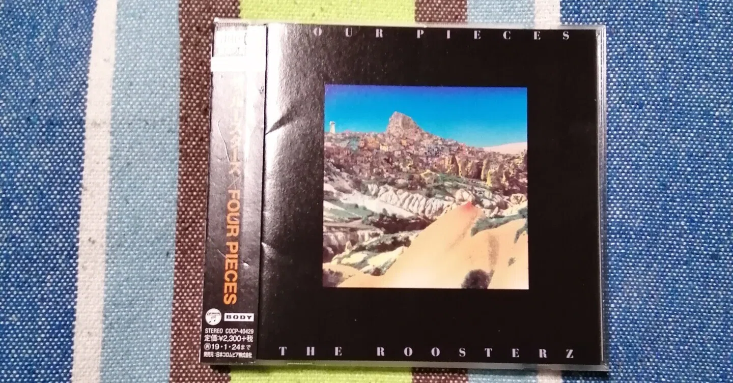 日本プロモ盤　ルースターズ　THE ROOSTERZ FOUR PIECES FOUR PIECES LIVE | ディスコグラフィ | ザ・ルースターズ | 日本
