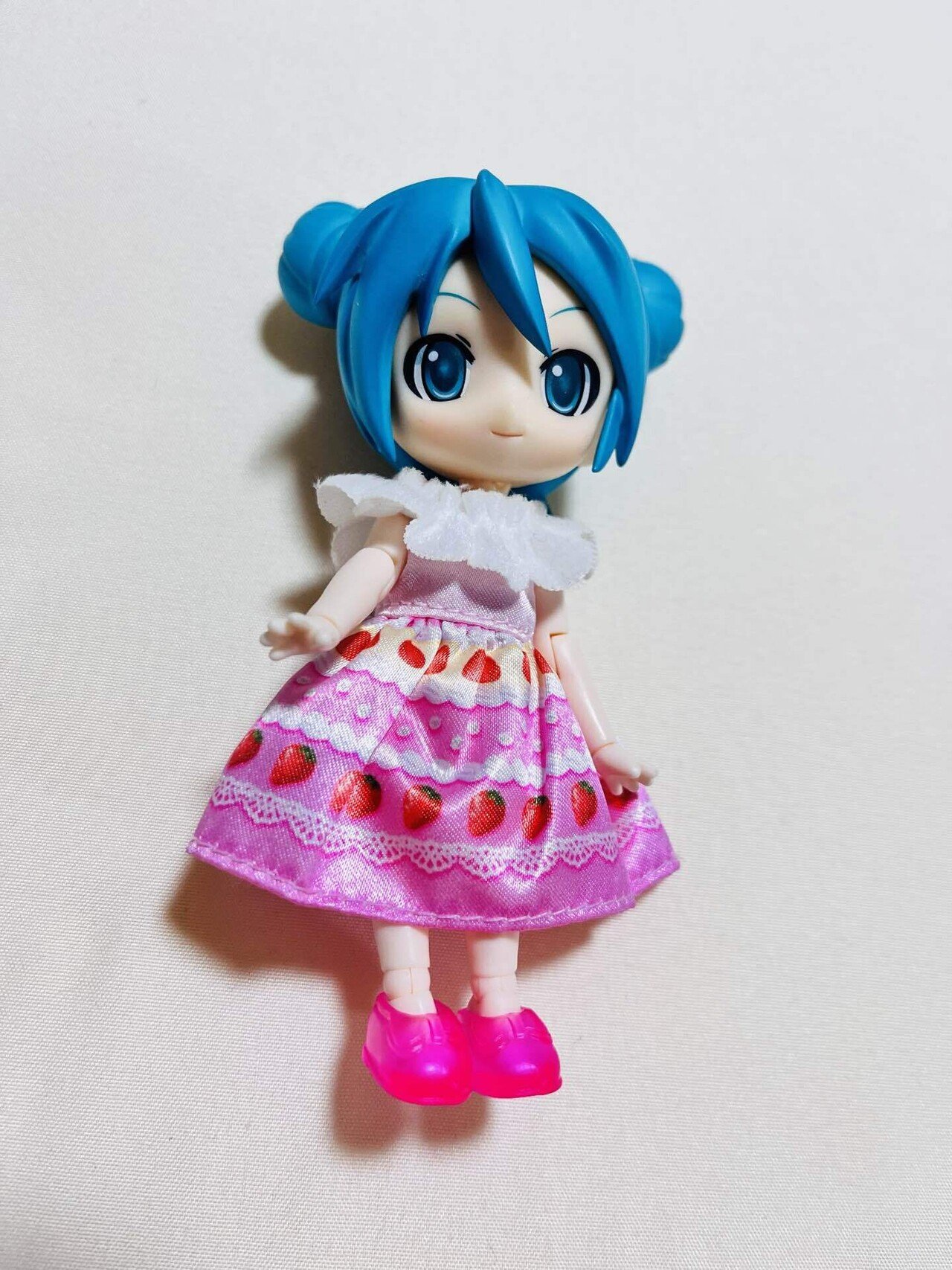 ねんどろいどどーるをプチプラドールボディでリカちゃんサイズに改造