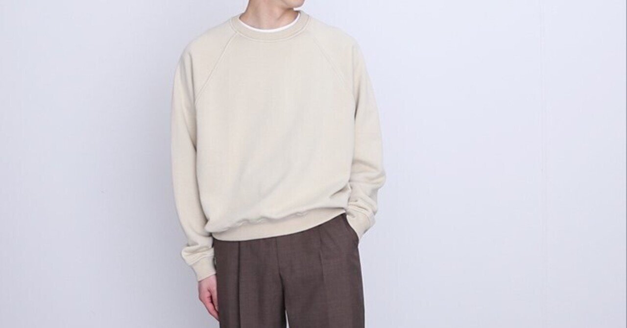 つい手に取ってしまいたくなるスウェットです。【AURALEE】SMOOTH SOFT