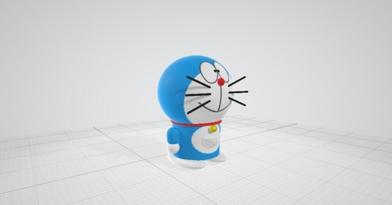 Windows10のペイント3Dでドラえもんを作ってみた｜Phenol