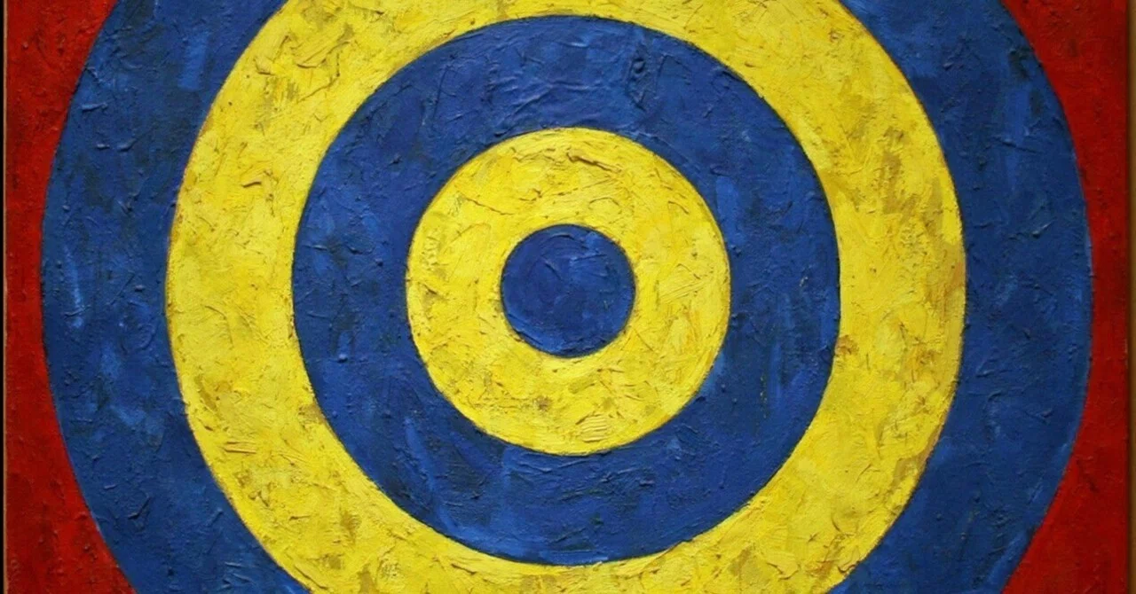 専用 ジャスパー・ジョーンズ ターゲット【シミあり】Jasper Johns