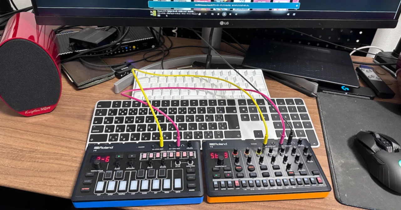 KS-55HyperとRoland T-8とJ-6｜shi3z