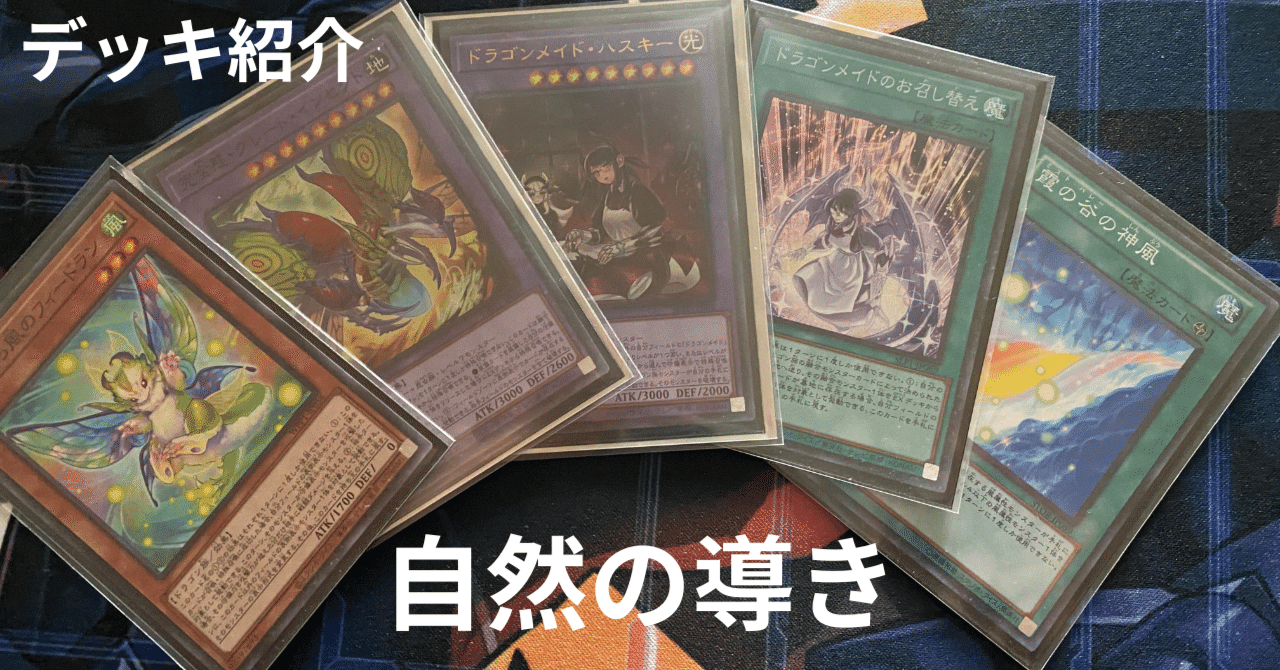 遊戯王デッキ紹介#10】 自然の導き｜昆布