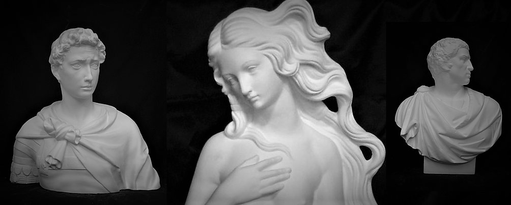 大人女性の 石膏像 笑う少年 胸像 デッサン その他 - www.mijugueteria