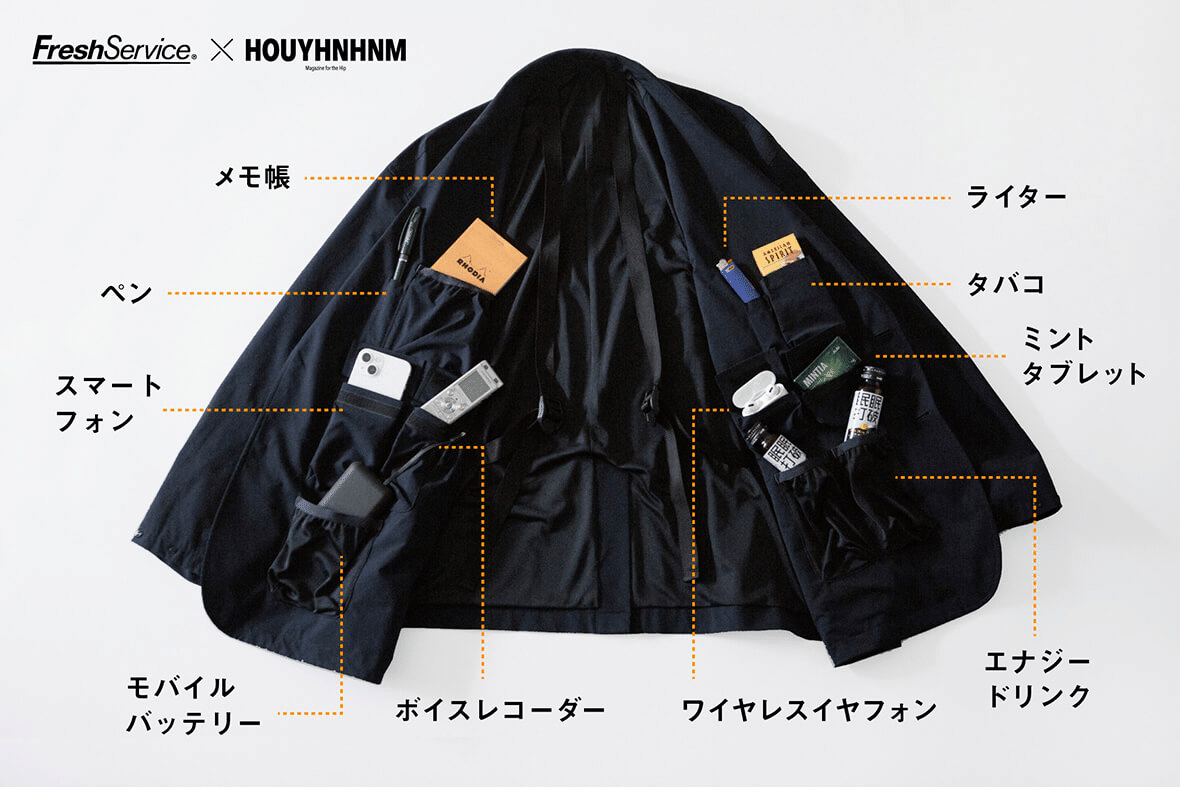 購入品レポート「FreshService × HOUYHNHNM」