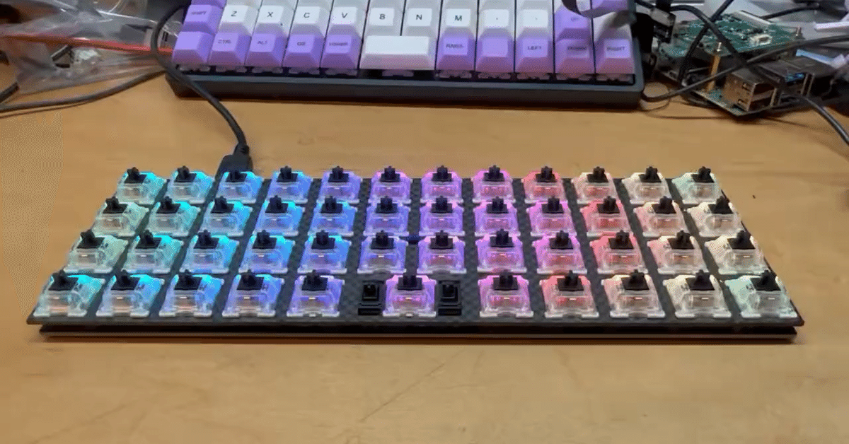 人気沸騰ブラドン BM40V2（自作キーボード）の設定｜fumix キーボード