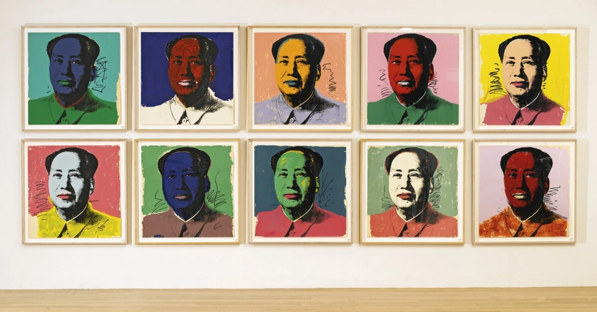 前衛絵画としてのウォーホル作品 その1：抽象画的発想によって描かれ