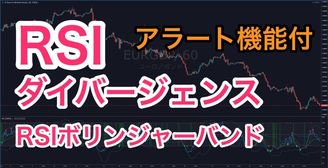 Rsiダイバージェンスインジケーター アラート機能付き Tradingview まっつ Torys Matsu Bitmex Note