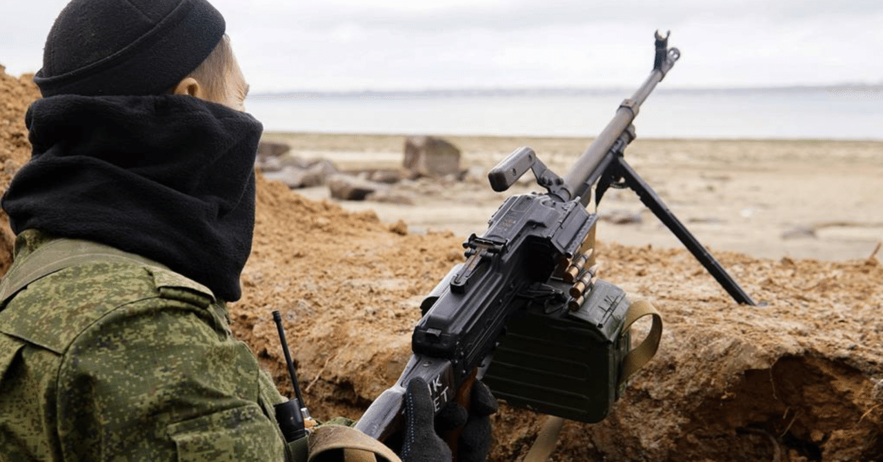 ロシア軍はケルソン地域のドニエプル川を渡ろうとしたウクライナ人のマンパワーを一掃した