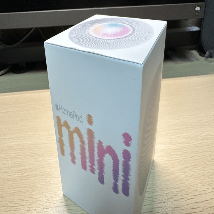 Apple Pod mini 新品未開封 新品未開封 Pod mini - ブルー アップル HomePod mini - ブルー