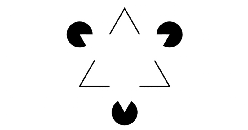 認識と物質/カニッツァの三角形