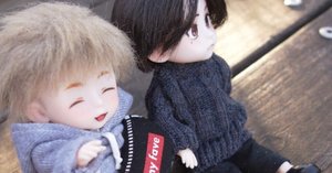 やっぴぃ様  セリアドールカスタム ご確認ページ セリアのドールヘッド・ボディ(大)でオリジナルドールの作り方