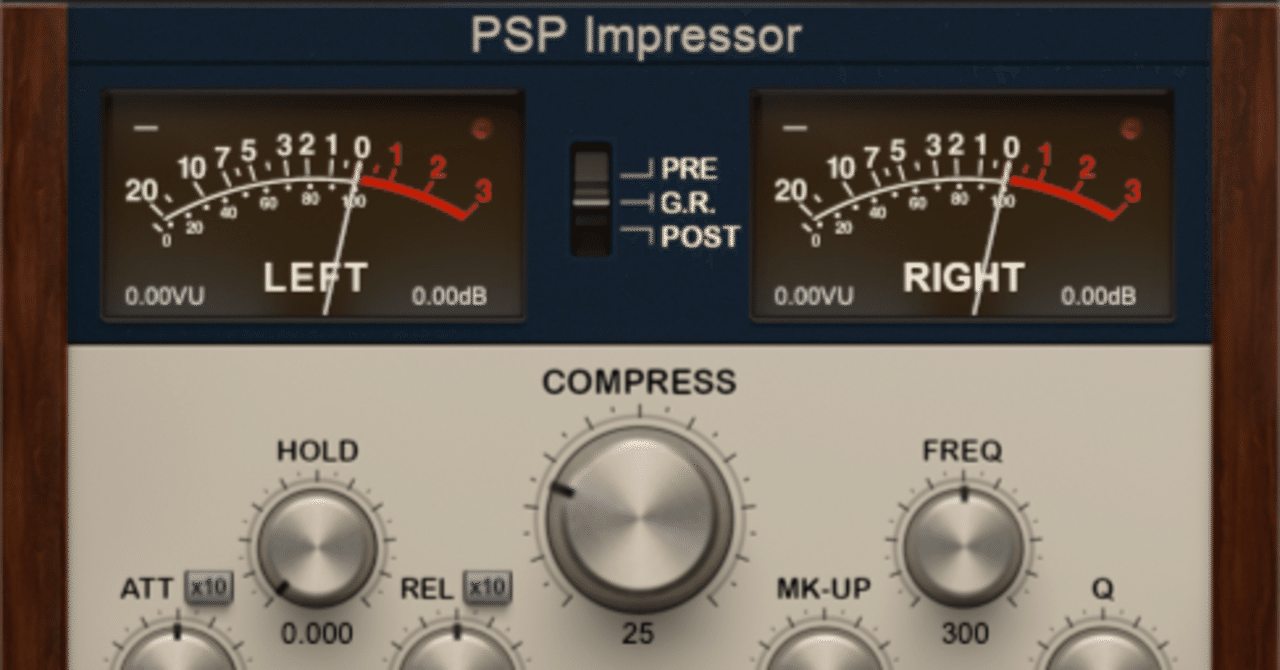 週刊プラグインレビュー】PSPaudioware / PSP Impressor｜伊永拓郎