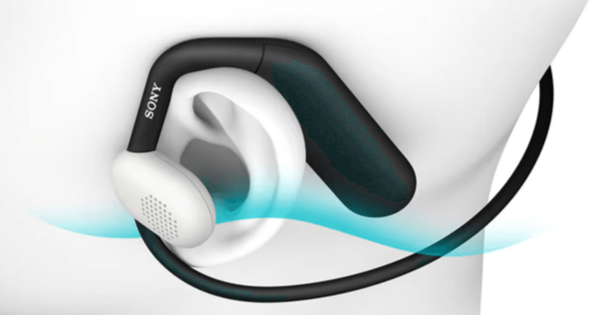 SONY Float Run/フロートラン（ワイヤレスヘッドセット）【美品】 ソニー、耳をふさがない構造を採用した「Float Run（フロー