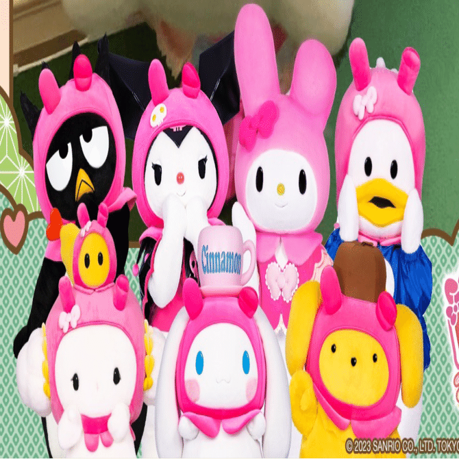 サンリオ　えらんでわたあめ　マスコット　キティ　クロミ　こぎみゅん　マイメロ 楽天市場】キティちゃん マイメロ クロミ ポチャッコ ハンギョドン