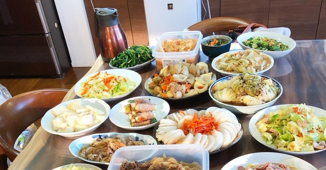 今日のおうちごはん・月に一度の大家族
