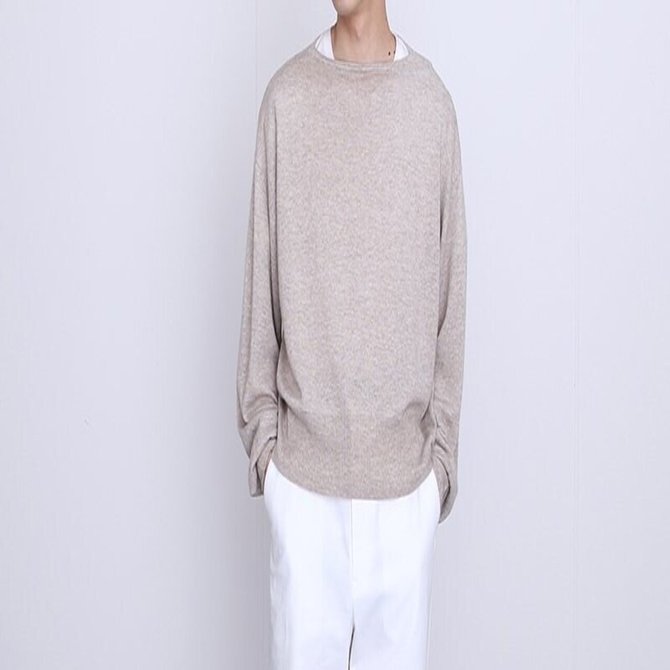 今季初の個人買いはAURALEEのSUPER FINE CASHMERE SILK KNIT BOAT NECK