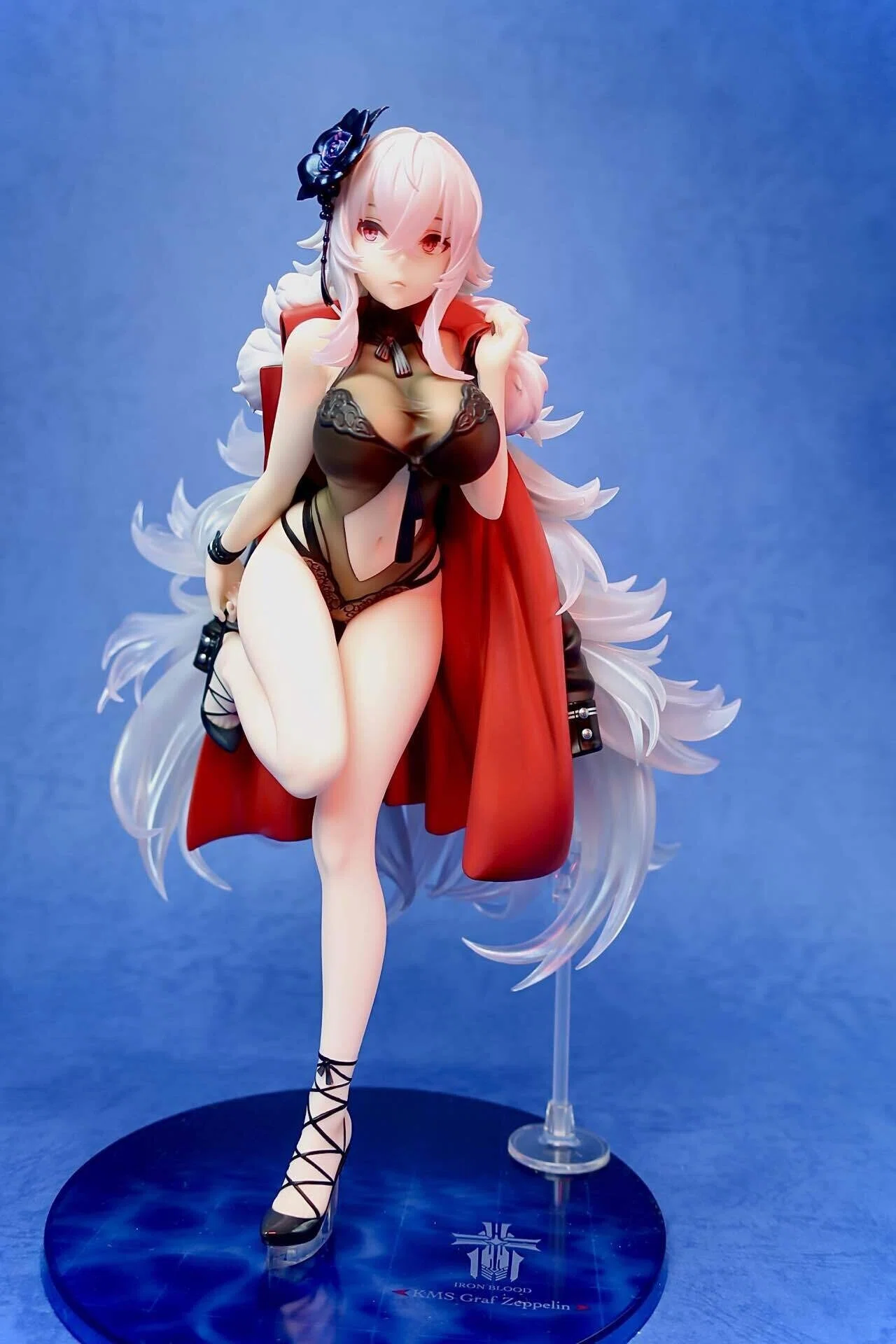 フィギュア撮影 アズールレーン グラーフ・ツェッペリン 砂浜のウルズ