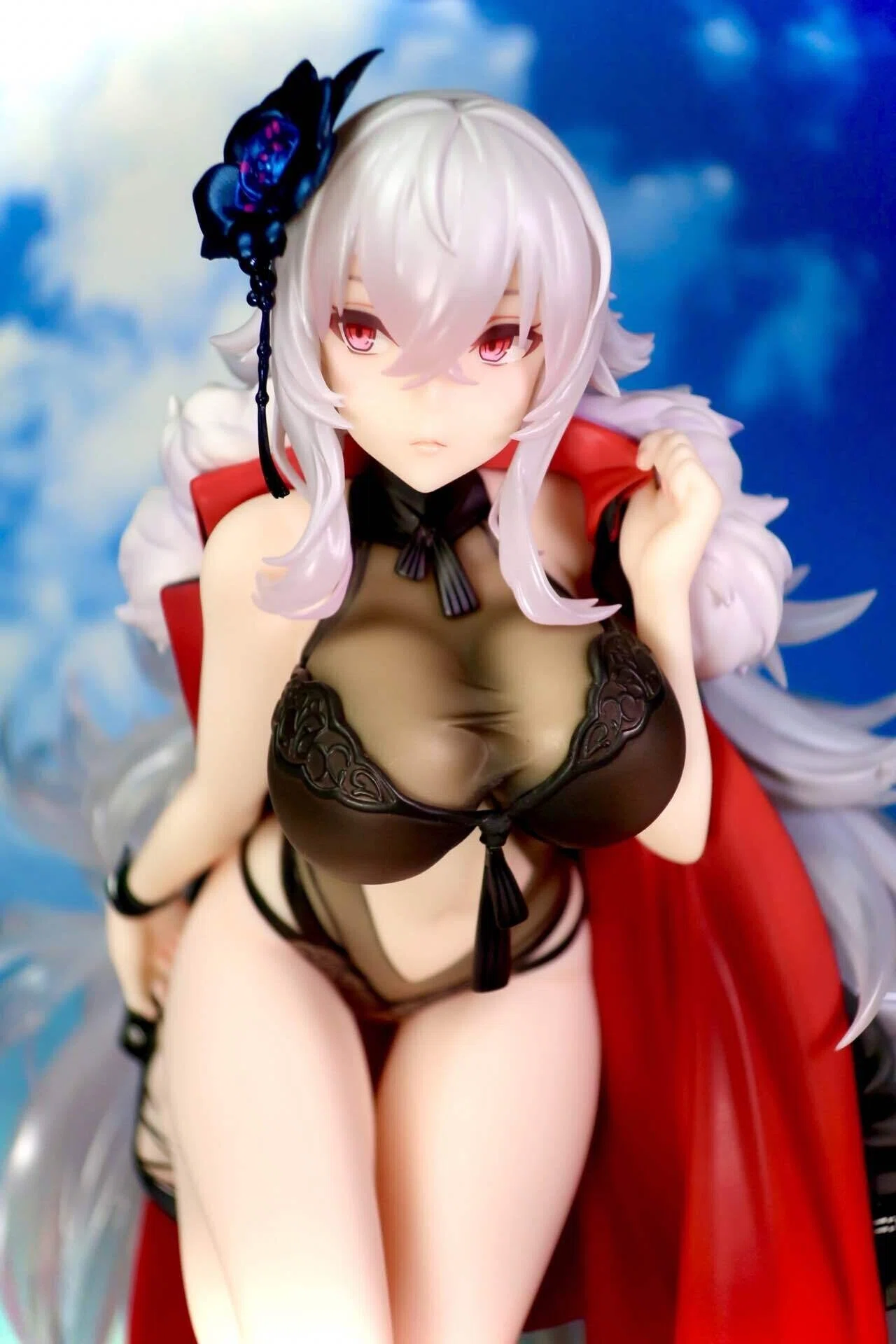 フィギュア撮影 アズールレーン グラーフ・ツェッペリン 砂浜のウルズ