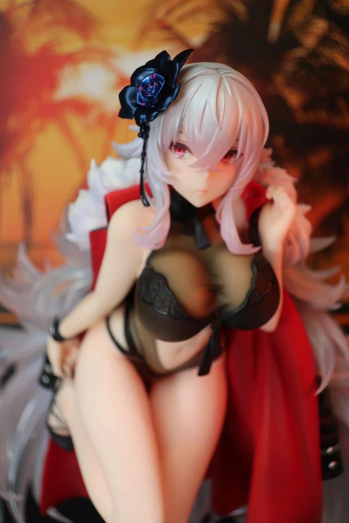フィギュア撮影 アズールレーン グラーフ・ツェッペリン 砂浜のウルズ