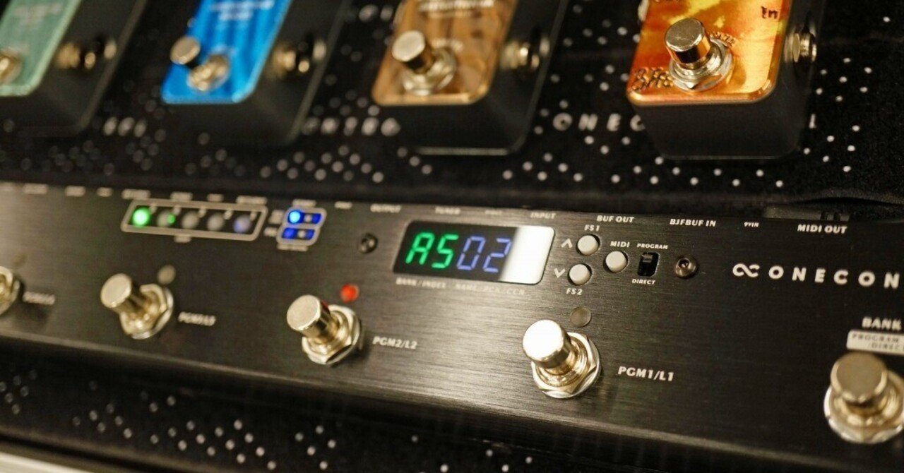 One Control Caiman Tail Loopの”MIDI”と”FS”はどう使う?|Lep One Control Caiman Tail Loopの”MIDI”と”FS”はどう使う?|Lep