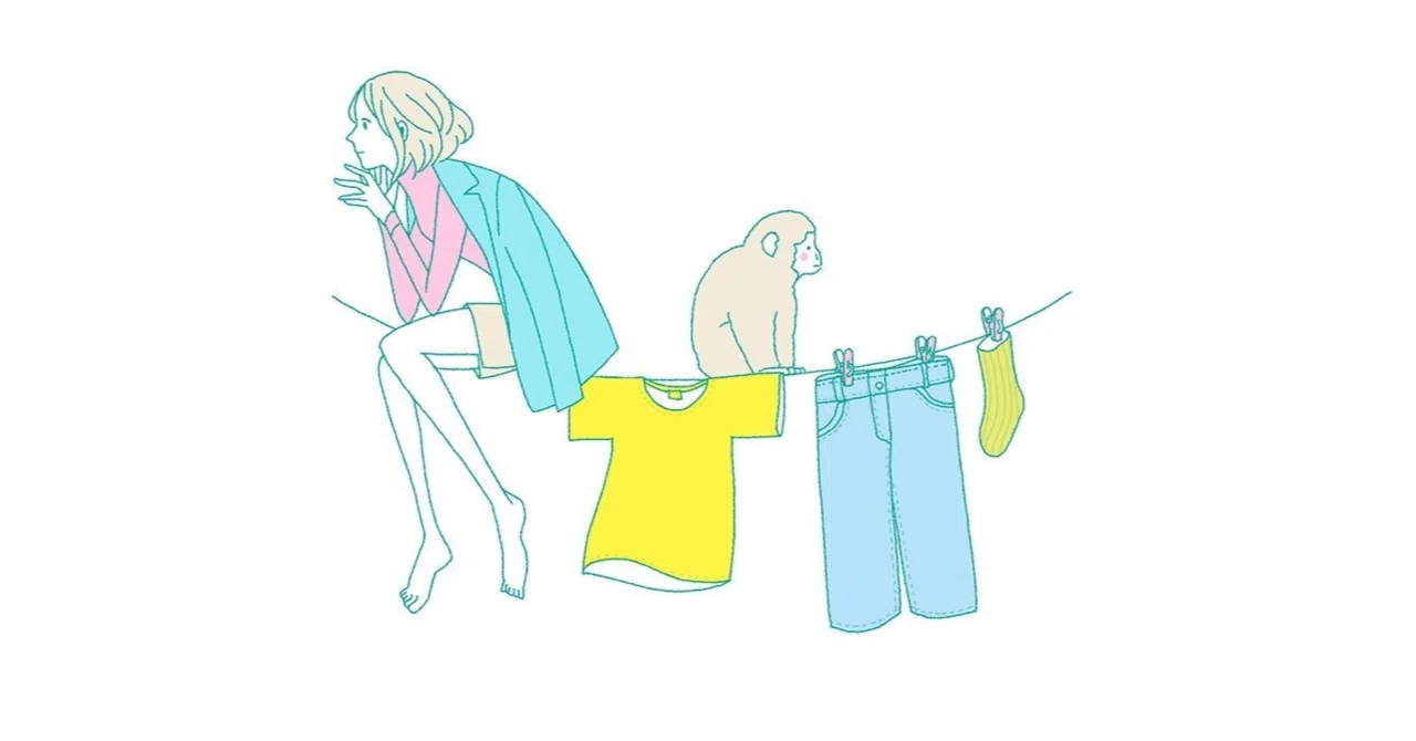 裏返しの服をいつ直すか｜おがさわら