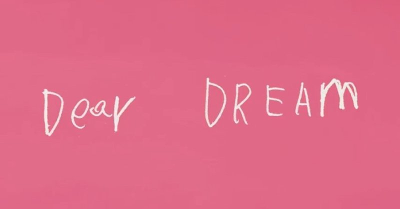 Dear 7dream おひげ Note