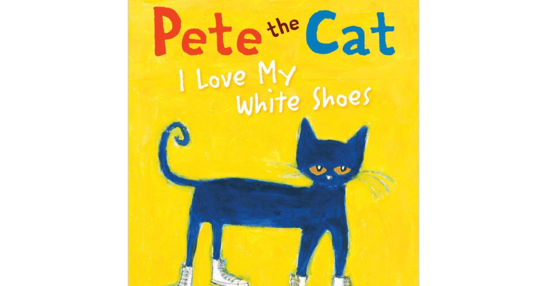 英語のリズムを習得できる〜Pete the Cat I love My White Shoes by