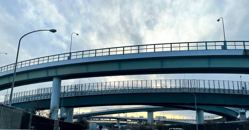 流れ去る風景