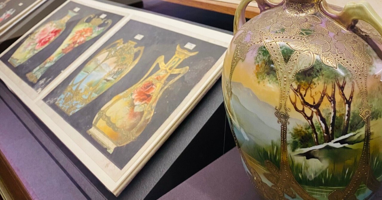 オールドノリタケ名古屋城 オールドノリタケに魅せられて / 愛知②｜Lulu's Cabinet