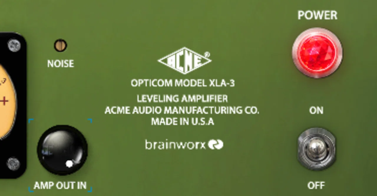 brainworx ACME Audio Opticom XLA-3｜Genki Mishima