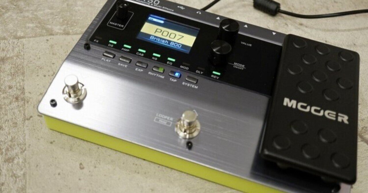 MOOER GE150 甘く ACアダプター付き