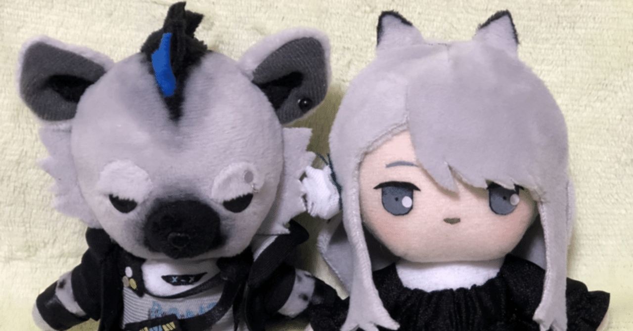 スポット＆ヘビーレイン自作ぬい｜杢✂