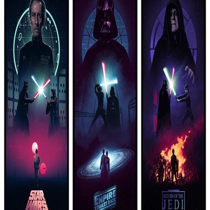 Star Wars Trilogy - Variant SET」アートポスターのご紹介｜FAVART