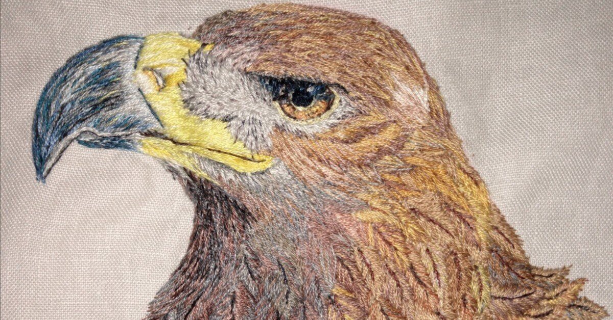 昭和レトロ 糸の絵画 文化刺繍 鷲 ワシ 絵画 芸術 美術 アート 昭和レトロ 糸の絵画 文化刺繍 鷲 ワシ 絵画 芸術 美術 アート 昭和