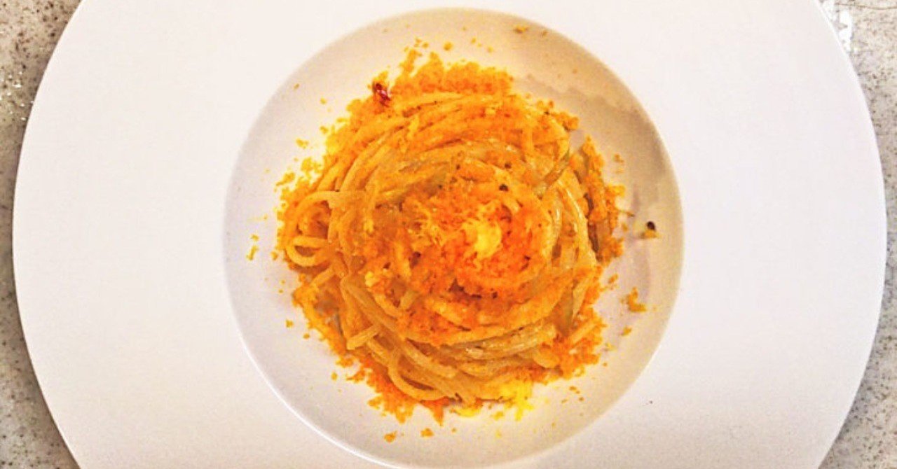 カラスミのクリームパスタの献立レシピ 風味は山うどでほろ苦く りょうりん Note カラスミのクリームパスタの献立レシピ 風味は山うどでほろ苦く りょうりん Note