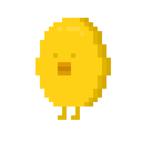 初心者が描くドット絵 Up Banana Note