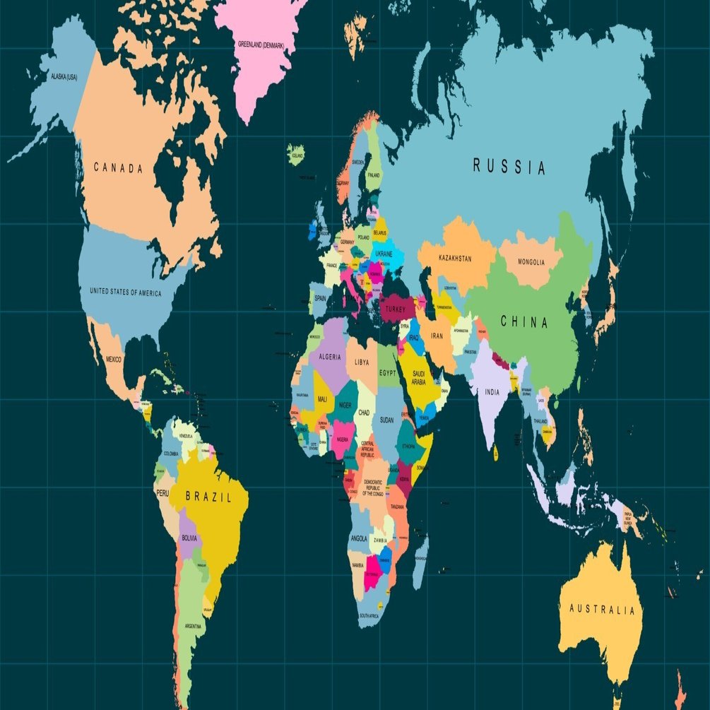 俯瞰・鳥瞰・観るって本当大切。たまに世界地図を見よう（ベター
