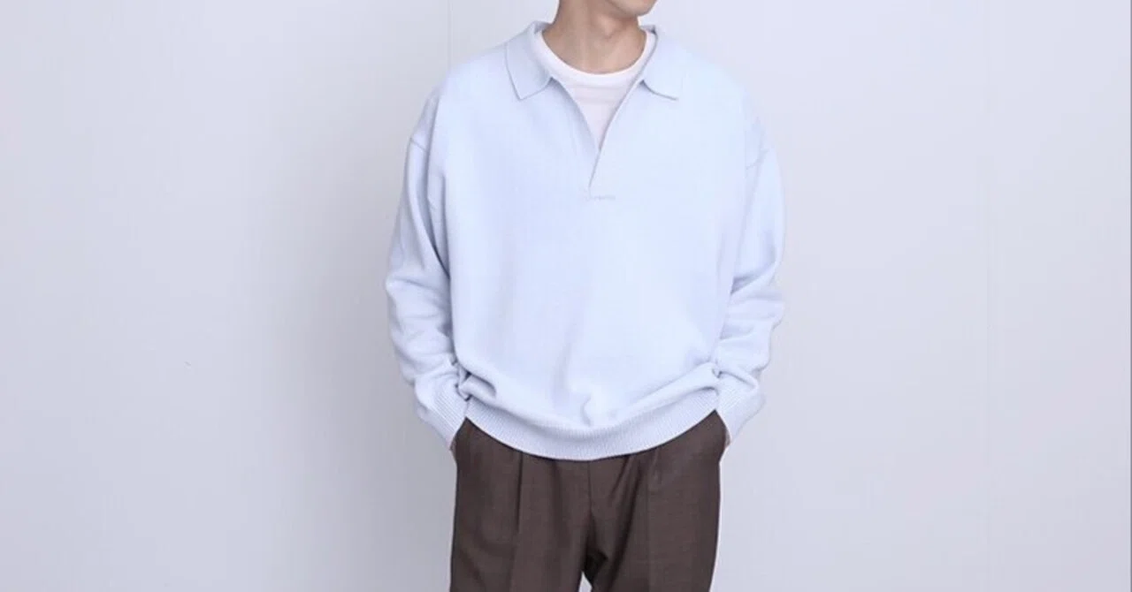 首元の印象って大事ですよね。【MEIAS】LILY CO/PE SKIPPER PULL OVER