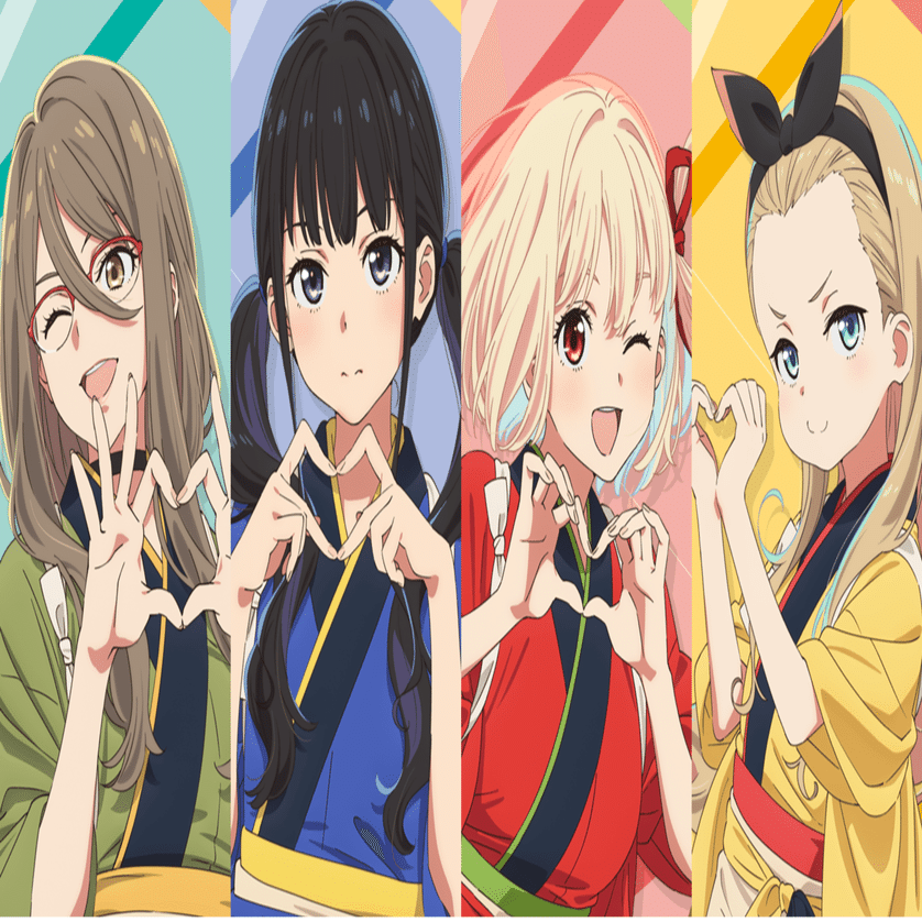 ローソンで対象のお菓子3個買うと、アニメ『リコリス・リコイル』の