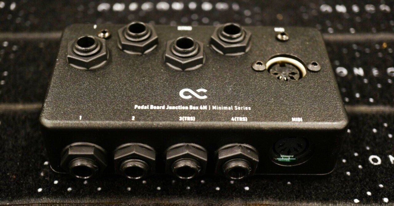 使い方いろいろ！4CMやMIDI、アンプスイッチも！One Control Minimal